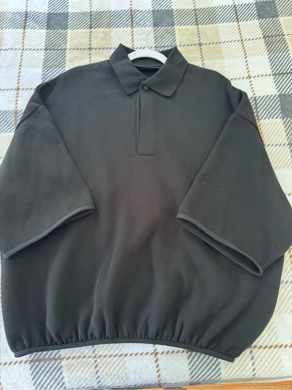Fear of God Essentials 3/4 Sleeve Polo sz S